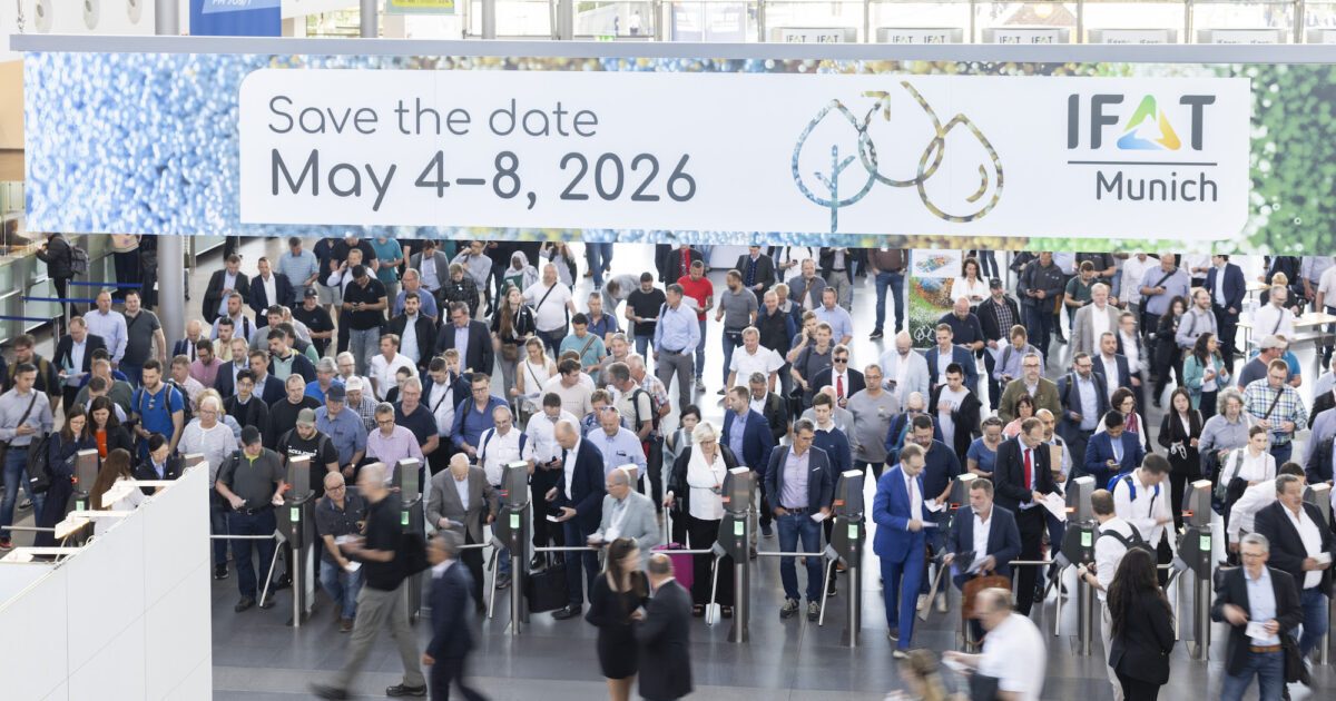 Dutch Water Management aanwezig op IFAT München