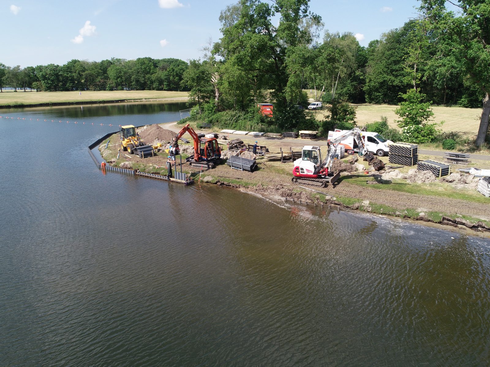 Reliable Water Protection with Sustainable Plastic Sheet Piles