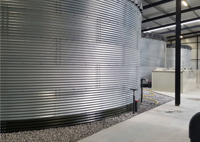 BUWAtank steel water silo